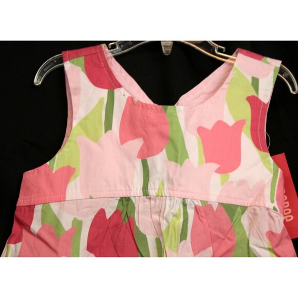 NWT 2010 Gymboree Celebrate Spring Tulip Garden Flower Shirt Top Tank sz 7 - Picture 2 of 7